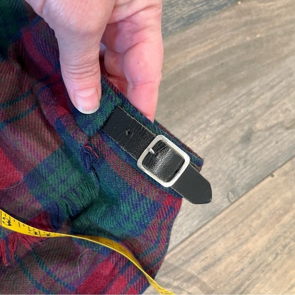 Vintage Scottish Celtic Girls Plaid Skirt Fiona McDonald Size 6 Wool Blend - Picture 3 of 8